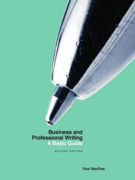 portada Business and Professional Writing: A Basic Guide 