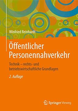 portada Öffentlicher Personennahverkehr: Technik – Rechts- und Betriebswirtschaftliche Grundlagen