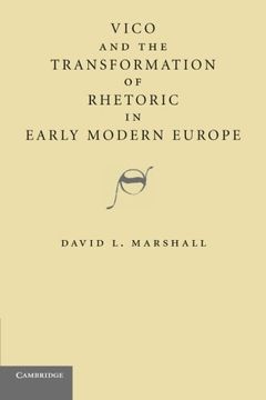 portada Vico and the Transformation of Rhetoric in Early Modern Europe (in English)