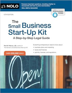 portada Small Business Start-Up Kit, The: A Step-By-Step Legal Guide (en Inglés)