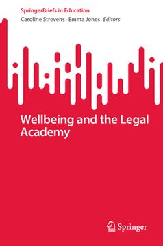 portada Wellbeing and the Legal Academy (en Inglés)