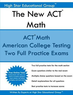 portada The New ACT - Math: ACT Mathematics (en Inglés)