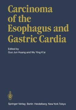 portada carcinoma of the esophagus and gastric cardia