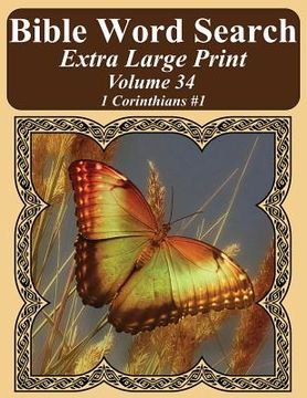 portada Bible Word Search Extra Large Print Volume 34: 1 Corinthians #1