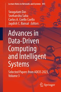 portada Advances in Data-Driven Computing and Intelligent Systems: Selected Papers from Adcis 2023, Volume 3 (en Inglés)