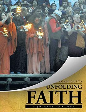 portada Unfolding Faith: A Journey to Kumbh (en Inglés)