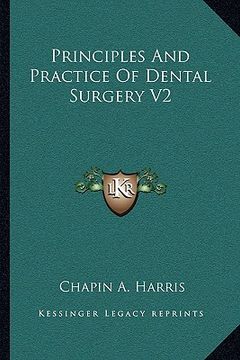 portada principles and practice of dental surgery v2