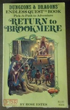 portada Return to Brookmere (Endless Quest Book) (en Inglés)
