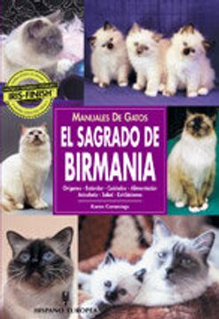 portada manuales de gatos. el sagrado de birmania