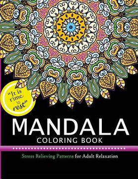 portada Mandala Coloring Books: Stress Relieving Pattern for Adult, Boys, and Girls