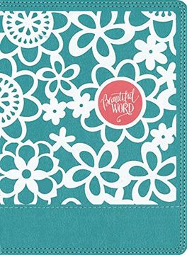 portada NIV Beautiful Word Coloring Bible for Girls, Hardcover, Teal: Hundreds of Verses to Color