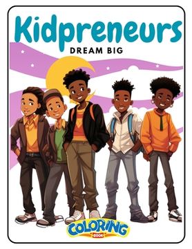 Kidpreneur Affirmation Coloring Book for African American Boys (en Inglés)