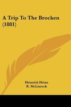 portada a trip to the brocken (1881) (en Inglés)
