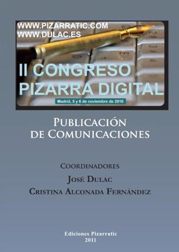portada Ii Congreso Pizarra Digital. Publicación de Comunicaciones