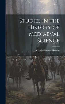 portada Studies in the History of Mediaeval Science (en Inglés)