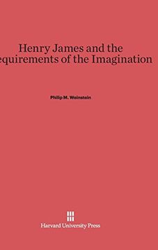 portada Henry James and the Requirements of the Imagination 