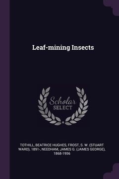 portada Leaf-mining Insects (en Inglés)