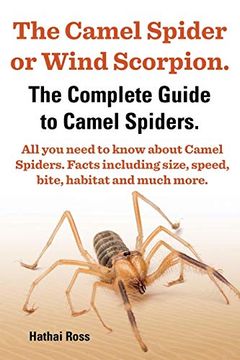portada The Camel Spider or Wind Scorpion. The Complete Guide to Camel Spiders. All you Need to Know About Camel Spiders. Facts Including Size, Speed, Bite an (en Inglés)