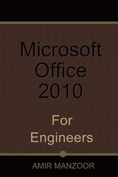 portada microsoft office 2010 for engineers (en Inglés)