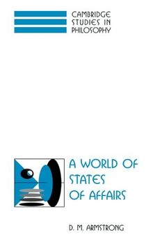 portada A World of States of Affairs Paperback (Cambridge Studies in Philosophy) (in English)