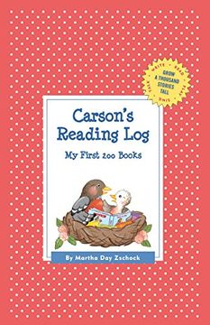 portada Carson's Reading Log: My First 200 Books (Gatst) (Grow a Thousand Stories Tall) (in English)