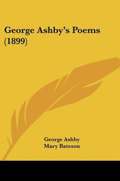 portada george ashby's poems (1899) (in English)