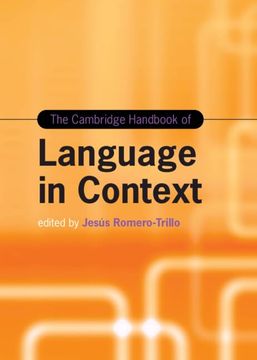 portada The Cambridge Handbook of Language in Context (Cambridge Handbooks in Language and Linguistics) (in English)
