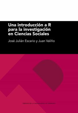 portada Una Introducción a r Para la Investigación en Ciencias Sociales: 296 (Textos Docentes)