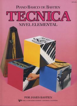 portada BASTIEN - Tecnica Nivel Elemental para Piano (WP215E)