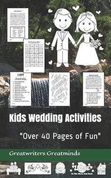 portada Kids Wedding Activities: "Over 40 Pages of Fun" (in English)