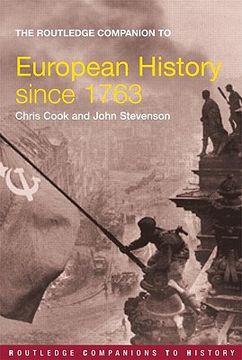 portada the routledge companion to european history since 1763 (en Inglés)