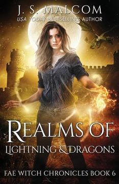 portada Realms of Lightning and Dragons: Fae Witch Chronicles Book 6 (en Inglés)