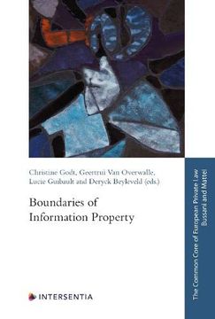 portada Boundaries of Information Property (in English)