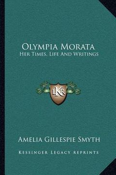 portada olympia morata: her times, life and writings (en Inglés)