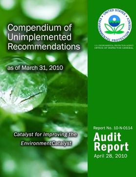 portada Compendium of Unimplemented Recommendations as of March 31, 2010 (en Inglés)