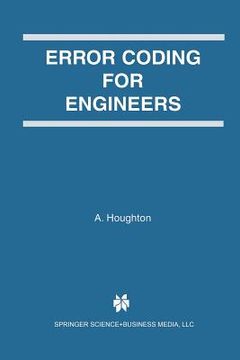 portada Error Coding for Engineers (en Inglés)