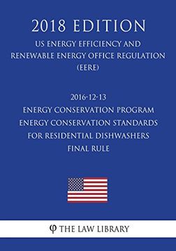 portada 2016-12-13 Energy Conservation Program - Energy Conservation Standards for Residential Dishwashers - Final Rule (en Inglés)