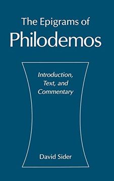 portada The Epigrams of Philodemos: Introduction, Text, and Commentary (en Inglés)