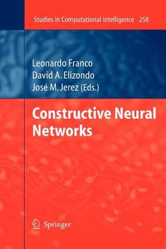 portada constructive neural networks (en Inglés)
