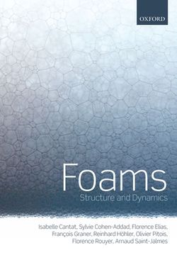 portada Foams: Structure and Dynamics (en Inglés)