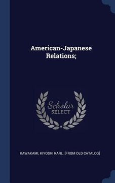 portada American-Japanese Relations;