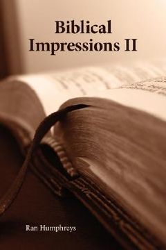 portada biblical impressions ii (en Inglés)