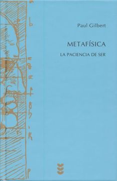 portada Metafísica: La Paciencia del ser (in Spanish)