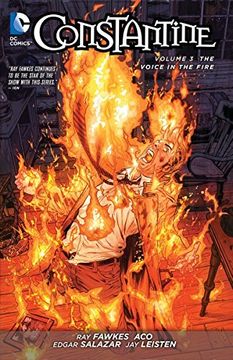 portada Constantine Vol. 3: The Voice in the Fire (The new 52) (in English)