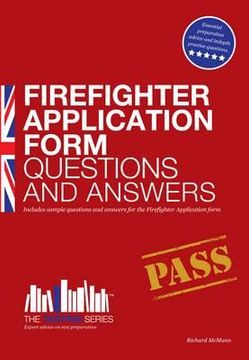 portada firefighter application form questions and answers (in English)