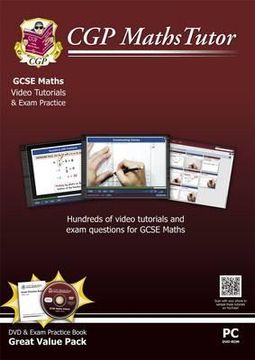 portada mathstutor: gcse dvd-rom tutorials and exam practice pack - higher level (en Inglés)