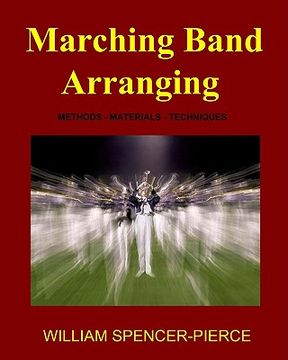 portada marching band arranging (en Inglés)