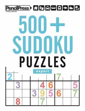 portada 500+ Sudoku Puzzles Expert: Sudoku Puzzle Book Expert (with answers) (en Inglés)