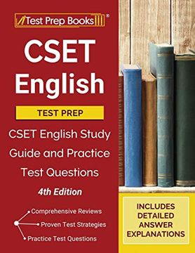 portada Cset English Test Prep: Cset English Study Guide and Practice Exam Questions [4Th Edition] (in English)