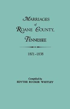 portada marriages of roane county, tennessee, 1801-1838